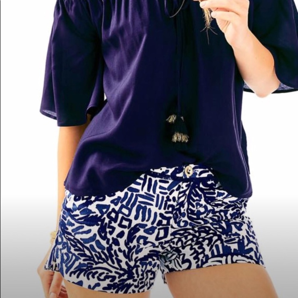 NWOT Indigo Home Slice 4” Adie Short